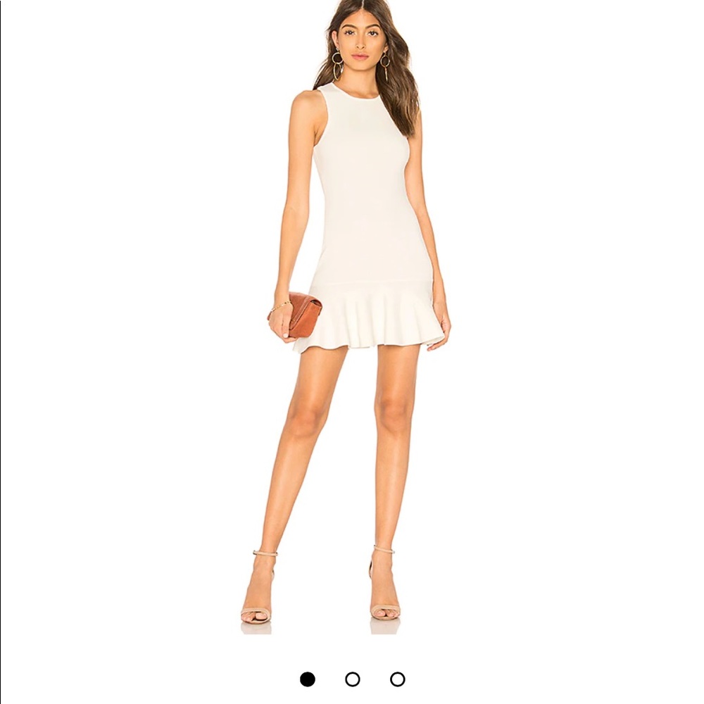 White jazzie superdown dress L